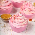 Champagne Bath Bomb Cupcakes